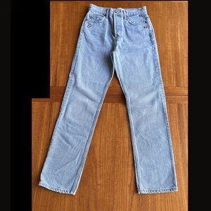 Reformation Cynthia High Rise Straight Jeans - Size 25 - Excellent Condition
